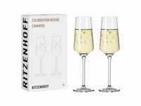 Ritzenhoff Champagnerglas 2er-Set Celebration Deluxe 003, Romi Bohnenberg,...