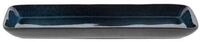 Bitz Servierplatte Servierplatte black/blue 38&nbsp;x&nbsp;14&nbsp;cm, Steinzeug, (Platten),