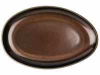 Rosenthal Junto Bronze Steinzeug Platte 25 cm
