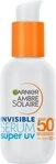 GARNIER Sonnenschutzpflege AMBRE SOLAIRE INVISIBLE SERUM SUPER UV LSF50+, leicht
