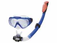 Intex Taucherbrille Set Tauchermaske und Schnorchel Silicone Aqua Sports Swim...