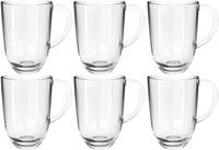 LEONARDO Latte-Macchiato-Tasse NAPOLI, 6-tlg., Glas, 380 ml, 6-teilig