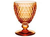 Villeroy & Boch Gläser-Set Boston coloured Weissweinglas apricot 125 ml,
