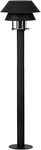 EGLO LED Au&szlig;en-Stehlampe Chappera Stehlampe, Au&szlig;enleuchte aus Metall und Glas, E27,
