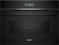 SIEMENS Backofen mit Mikrowelle iQ700 CM724G1B1, Hydrolyse, Intuitive Bedienung dank