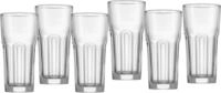 Ritzenhoff & Breker Gl&auml;ser-Set Riad, 6-tlg., Glas, Facetten-Optik, 6-teilig