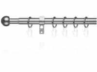 Gardinenstange Gardinenstange Kugel, 20 mm, ausziehbar, 1 läufig 130 - 240 cm,