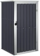 vidaXL Garten-Ger&auml;teschrank 88 x 89 x 161 cm Gartenschrank Metall Ger&auml;tehaus