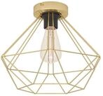 EGLO Deckenleuchte TARBES, ohne Leuchtmittel, Wohnzimmerlampe, Esszimmer, Flur,