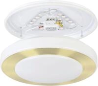 EGLO LED Deckenleuchte LED CARPI, LED fest integriert, Warmwei&szlig;, Deckenleuchte...