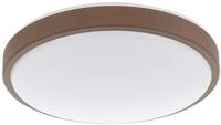 EGLO LED Deckenleuchte Eglo LED Deckenleuchte Lezuza wei&szlig; mokka &Oslash; 32,5 cm,...