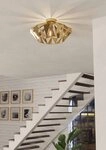 EGLO Deckenleuchte CARLTON Deckenlampe, Stahl, E27, Flurlampe, Wohnzimmerlampe,
