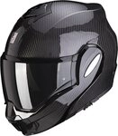 Scorpion Exo Motorradhelm Scorpion Exo-Tech Evo Carbon Solid Klapphelm Schwarz (1er