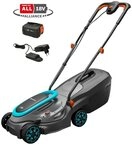 GARDENA Akkurasenm&auml;her PowerMax 32/18V P4A Ready-To-Use Set, 32 cm Schnittbreite,