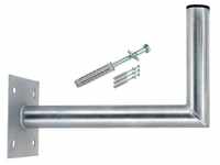 PremiumX 40cm Wandhalter Stahl verzinkt SAT Antenne 40 cm + Schraubensatz
