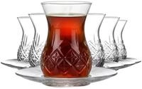 Pasabahce Gl&auml;ser-Set Timeless Teegl&auml;ser-Set, 12-tlg., Glas, 12-tlg. Set,...
