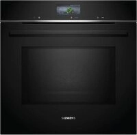 SIEMENS Backofen mit Mikrowelle iQ700 HM736GAB1, mit 1-fach-Teleskopauszug,...