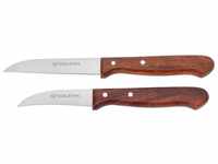 GRÄWE Allzweckmesser GRÄWE 2-tlg Messerset mit Holzgriff