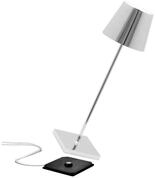 Zafferano LED Tischleuchte Poldina Pro - Kabellose, Dimmbare LED-Tischlampe aus