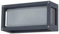 Lucande Au&szlig;en-Wandleuchte Aurelien, Metall, Schwarz IP54, 1 x 15 W LED