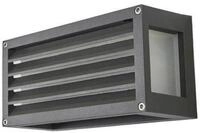 Lucande Au&szlig;en-Wandleuchte Aurelien, Metall, Schwarz IP54, 1 x 15 W LED
