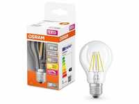Osram LED Lampe ersetzt 40W E27 Birne - A60 in Transparent 4,8W 470lm 2700K...