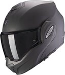 Scorpion Exo Motorradhelm Exo-Tech Evo Solid Klapphelm, vorbereitet f&uuml;r