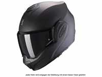 Scorpion Exo Motorradhelm Exo-Tech Evo schwarz matt, Über-Klapp-Helm Sonnenvisier