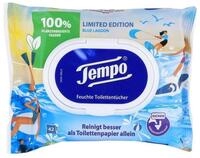 TEMPO feuchtes Toilettenpapier Tempo Feuchte Toilettent&uuml;cher Blue Lagoon 42 T&uuml;cher