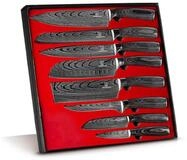 K&uuml;chenkompane Messer-Set Asiatisches Messerset Kurai 8-teiliges K&uuml;chenmesser Set