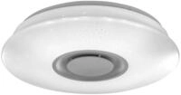 GLOBO LIGHTING LED Deckenleuchte ACRYLA, 1-flammig, &Oslash; 36 cm, Wei&szlig;, Kunststoff,