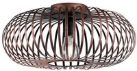TRIO Leuchten Deckenleuchte, Leuchtmittel nicht inklusive, Robuste Decken Lampe