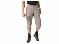VAUDE 3/4-Hose MEN'S FARLEY CAPRI PANTS II mit Reißverschlusstaschen braun