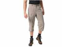 VAUDE 3/4-Hose MEN'S FARLEY CAPRI PANTS II mit Reißverschlusstaschen, braun