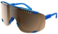 POC Sportbrille POC Devour Sunglasses Opal Blue Translucent Brown Silver Mirror