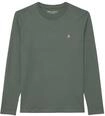 Longsleeve MARC O'POLO "Longsleeve Small-Logo 1er Pack", Herren, Gr. L, gr&uuml;n,