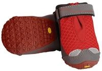 Ruffwear Pfotenschutz Hundeschuhe Grip Trex Red Sumac - 2er Pack