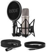 R&Oslash;DE Mikrofon Rode NT1 5th Generation XLR USB Studio-Mikrofon, Vorteils-Set mit