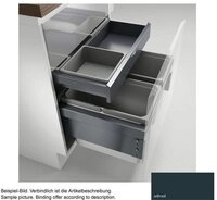 Naber M&uuml;lleimer Cox&reg; Base 360 S/600-2 mit Base-Board, Abfallsammler f&uuml;r