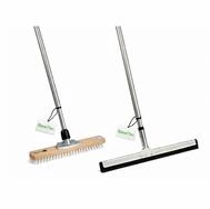 BawiTec Abziehbesen SPAR-SET Wasserschieber und Schrubber Teleskopstiel