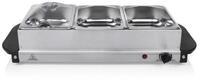 Tristar Warmhalteplatte Tristar BP-6283 Buffet Server &ndash; 2x 2,4&nbsp;l Kapazit&auml;t &ndash;