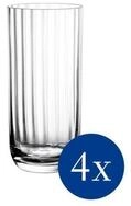 Villeroy & Boch Longdrinkglas Rose Garden Longdrinkbecher, 300 ml, 4 St&uuml;ck,...