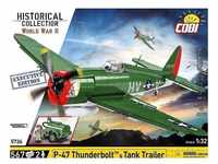 COBI Modellbausatz P-47 Thunderbolt & Tank Trailer - Executive Edition,...