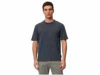Marc O'Polo T-Shirt aus hochwertiger Bio-Baumwolle, blau