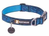 Ruffwear Hunde-Halsband Hundehalsband Flat Out Collar Oceanic Distortion