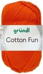 Gr&uuml;ndl 50 Gramm Gr&uuml;ndl Cotton Fun Farbauswahl H&auml;kelwolle