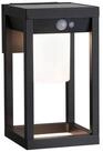 Paulmann LED Au&szlig;en-Wandleuchte Solar Marisol IP44 3000K 350lm Schwarz, LED fest