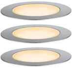 Paulmann LED Einbauleuchte Plug & Shine Floor Basisset IP67 2200K 3x2W 21VA...