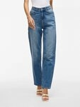 Vila High-waist-Jeans VIKELLY JAF HW STRAIGHT JEANS-NOOS Baumwollmischung