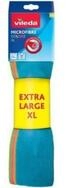 Vileda VILEDA Allzwecktuch Microfaser Colors XL 4er Mikrofasertuch (Packung, 4-tlg.,